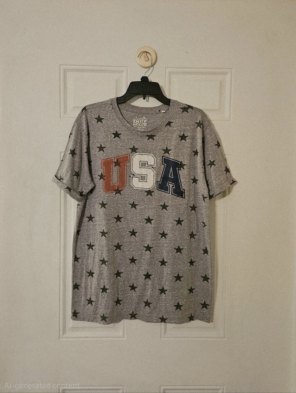 Royce Brand Patriatic USA Graphic T-shirt - Picture 7 of 8